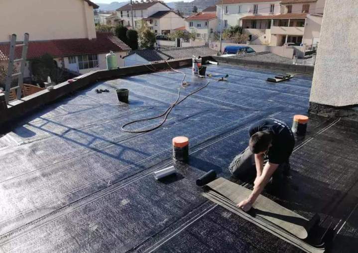 Rénovation étanchéité, Le Cendre