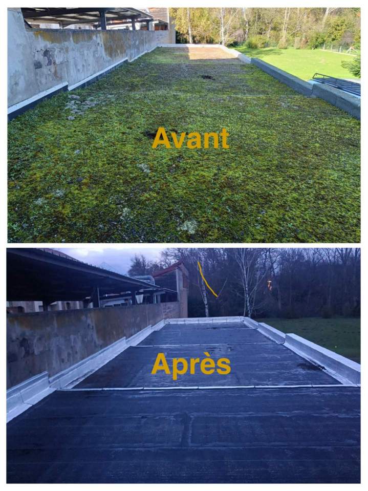 Intervention en étanchéité toiture Issoire